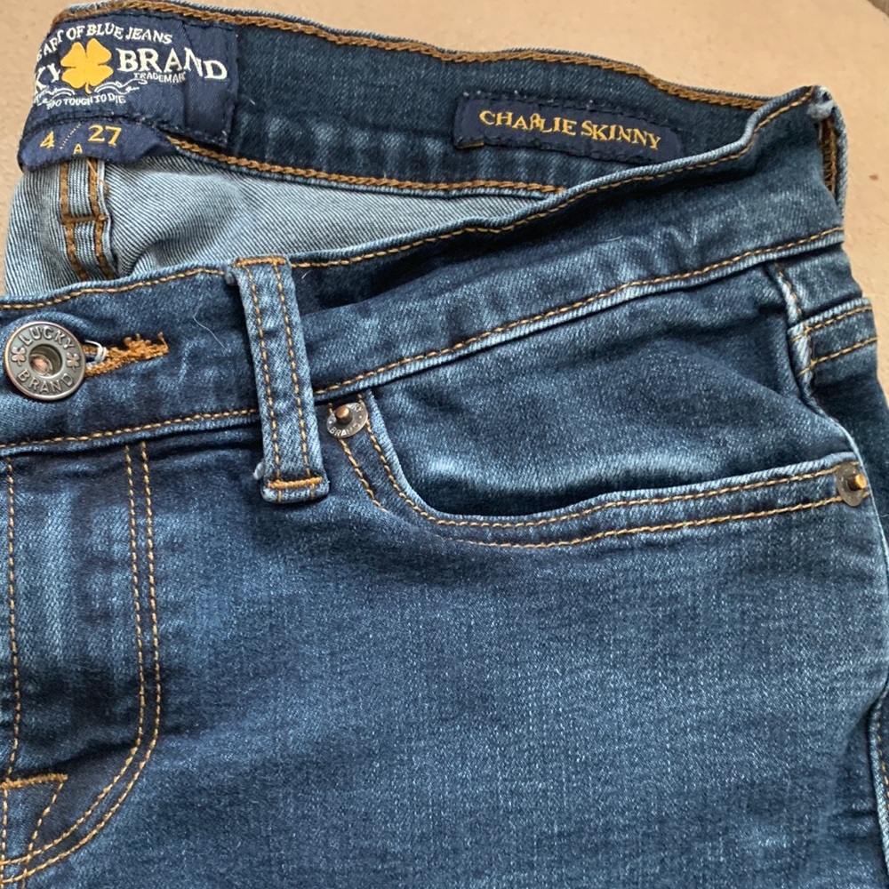 Lucky Brand: Charlie Skinny Jeans